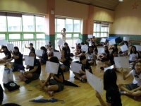 부원여중, 창의력·사고력 증진영어축제