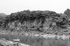 한탄강 일대 아우라지 베개용암