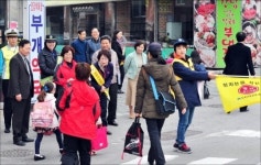 홍미영 부평구청장 학교주변 교통지도