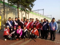 세원봉사단 덕정역 주변 정화활동