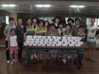 효성1동 부녀회 지역주민 삼계탕 나눔