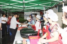 중구자원봉사센터사랑의 밥차활동