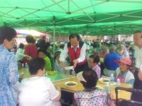 사랑의 밥차서구 검단 어르신 대접