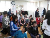 안산 덕인초, 경로당 방문 효 실천