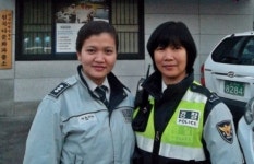 안산단원署귀화 경찰관 동반승진화제