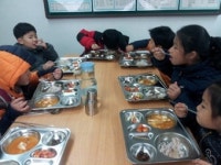 마전아파트관리소, 단지 어린이 점심 제공
