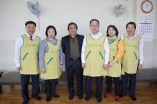 안산시의회 경로식당 배식봉사