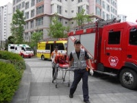 인천 부평소방서, 고층 건축물 합동 소방훈련