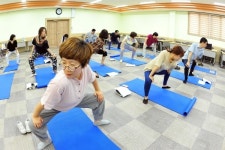부평구 오행체조로 업무스트레스 풀어요