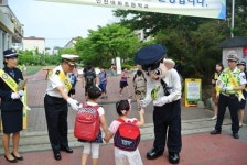 인천 남부경찰서, 대화초교서 스쿨존 정착 캠페인