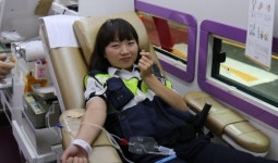 인천 석남지구대, 사랑 나눔 헌혈