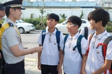 인천 부평서, 학교폭력예방 등굣길 캠페인