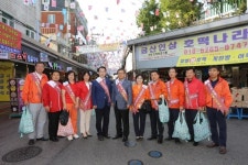 안양시의회 새누리당, 관양시장 방문