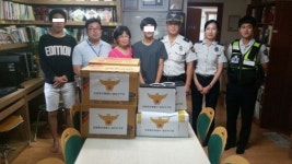 안양동안서 갈산지구대, 청소년쉼터에 선물전달