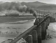 [수인선 개통 기념 사진전] 기억 저편의 풍경 … 꼬마기차, 그리고 사람들