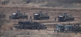 한·미 사상최대 軍 연합훈련 … 접경지 평온
