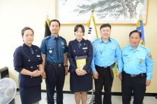 포천서, 교통안전협력단 표창장 수여