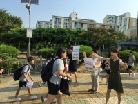 안산별망중 2학기 상쾌한 출발, 마음 따뜻한 등굣길 맞이