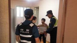 서부경찰, 직접키운 고구마 이웃에 선물