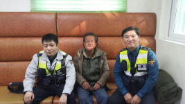 동인천역 노숙인 30년 만에 가족상봉