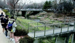 굴포천 산책로서 마대자루 속 여성 시신 발견