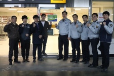 남양주署, 범죄예방 시설 최우수주차장 인증패 수여