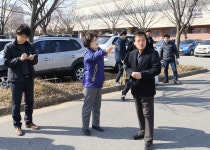 안산시의회 나정숙 의원, 중앙역 공영 주차장 관리점검 실시