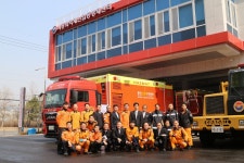 안산소방서, 시흥화학재난 합동방재센터 방문