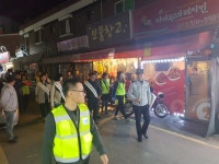 남양주署,주민안전연합대 간담회 합동순찰 개최