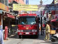 용인,소방서 재래시장 현장대응훈련(사진)