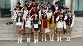 경찰동아리 송우고 학생들, 경찰서 체험학습