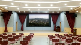 과천 대강당 리모델링공사 완료