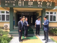 배수문 도의원, 폐교활용 사례지 강원 삼척 미로정원 방문