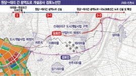 서구 원당 ~ 김포 태리 광역도로 개설 속도