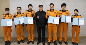 일산소방서, 하트세이버 인증서 전달