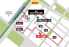 지하통로 하나로 쇼핑센터 뭉쳤다