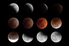 우주의 마술쇼 슈퍼·블러드·블루문 35년만의 개기월식