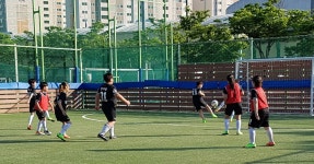 성남FC 유드림 5·5 초등축구교실...키↑ 체중↓