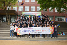 인평자동차고교 졸업생 모교 방문