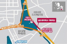 송도 테마파크 지하차도 2022년 말 개통