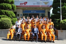 안산소방서, 윤화섭 안산시장 격려방문