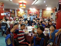 연안아동센터 아이들 짜장면 파티