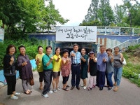 과천 교동길 글판 2개설치
