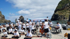 장애학생 독도연주 … 희망을 봤다