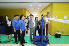 남동구의회 다목적체육관 점검