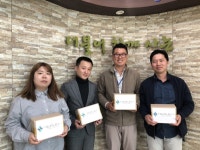 포리프, 인천 성·미가엘복지관에 아키 공간 제균제 100개 전달