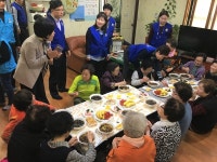안산시 본오3동, 양지경로당 점심 나눔 행사