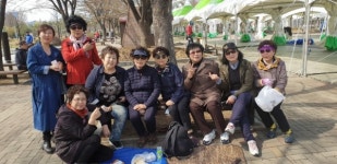 서구노인복지관 종합공예반 봉사활동