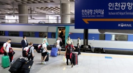 인천공항 KTX 송정 선수촌 갑니다