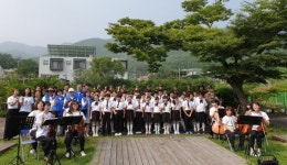 김포시 최북단 월곶면에 퍼진 우리의 소원은 통일